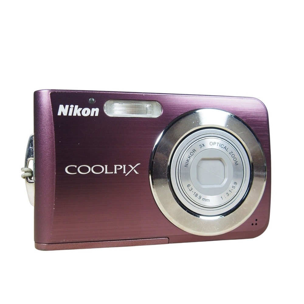 Nikon Coolpix Purple Digital Camera